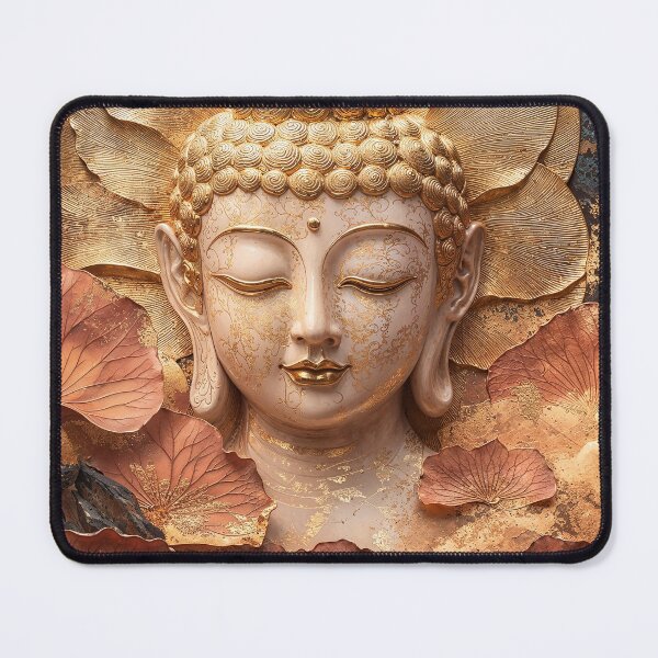 Item preview, zen golden buddha designed and sold by ImaConnection.