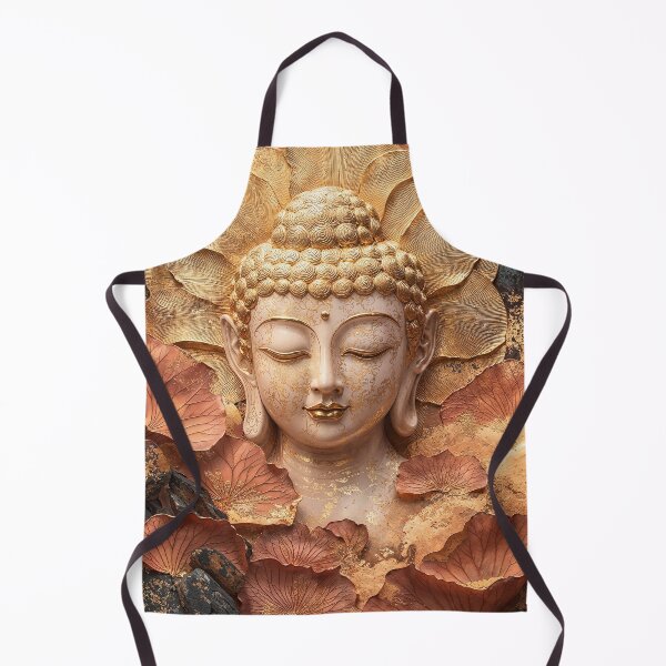 Item preview, zen golden buddha designed and sold by ImaConnection.
