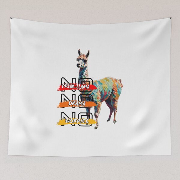 Item preview, Llama designed and sold by UnicornMagik.