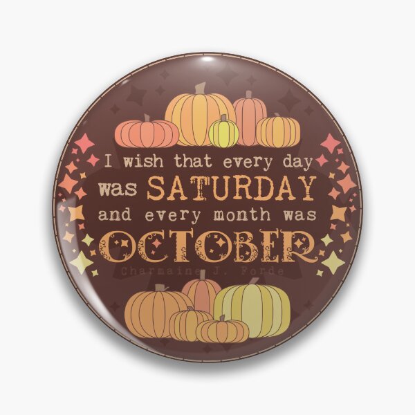 Item preview, October Saturdays [gather] designed and sold by deadbeatprince-typography.