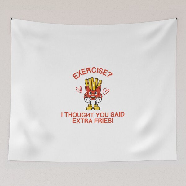 Item preview, Fitness or Fries? designed and sold by joejiing.