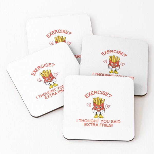 Item preview, Fitness or Fries? designed and sold by joejiing.
