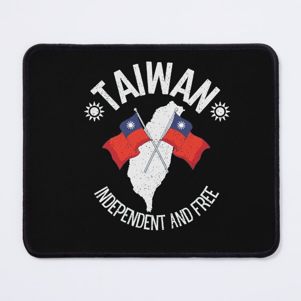 Item preview, Taiwan Flag designed and sold by retrotravelart.