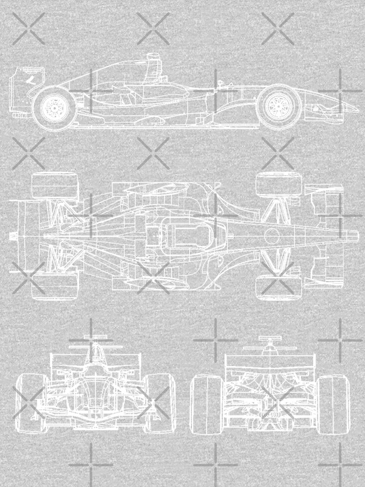 Race car blueprint project by ideasfinder