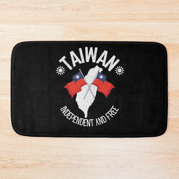 Item preview, Taiwan Flag  designed and sold by retrotravelart.