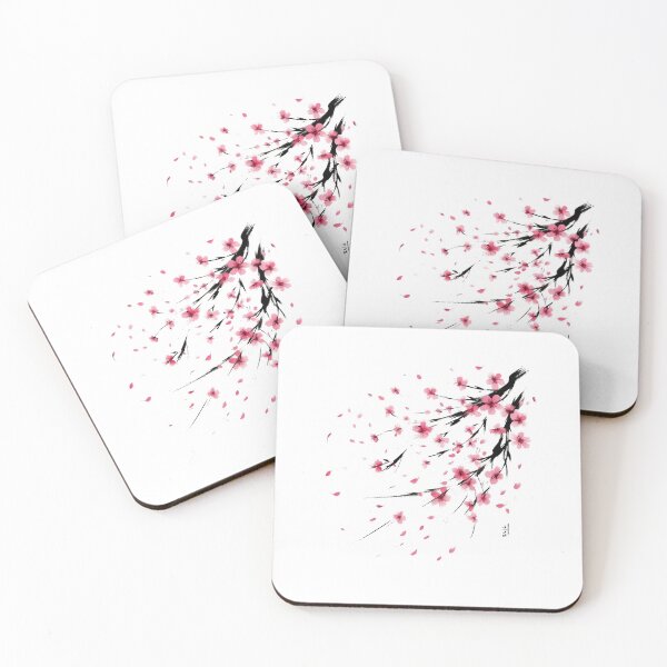 Item preview, Falling Sakura Blossoms - Japanese Cherry Blossom designed and sold by goodday Japan.