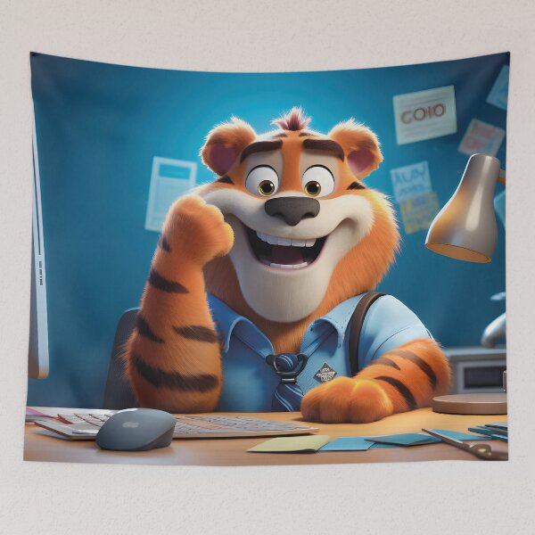 Item preview, Tiger works designed and sold by Mauswohn.