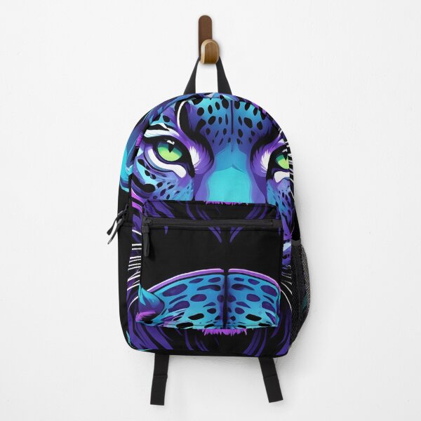 Item preview, Vibrant Neon Tiger Digital Art - Bold and Fierce Wildlife Design designed and sold by creativaimages.