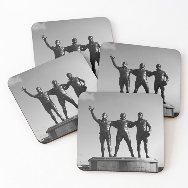 Item preview, Rugby Codebreakers Statue Cardiff Bay designed and sold by santoshputhran.
