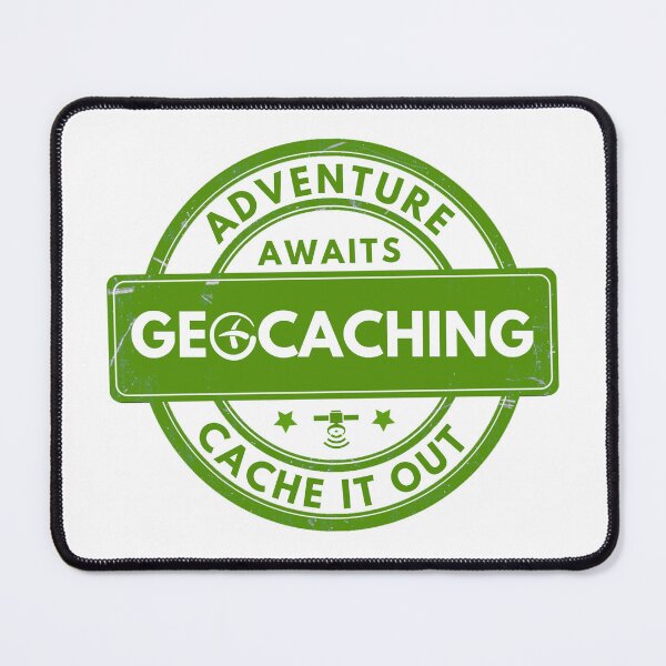 Item preview, Geocaching adventure awaits, cache it out geocacher designed and sold by portrait4you.