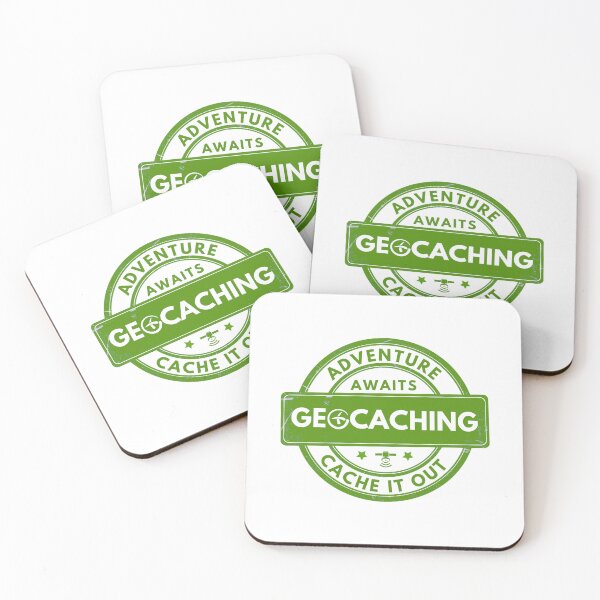Item preview, Geocaching adventure awaits, cache it out geocacher designed and sold by portrait4you.