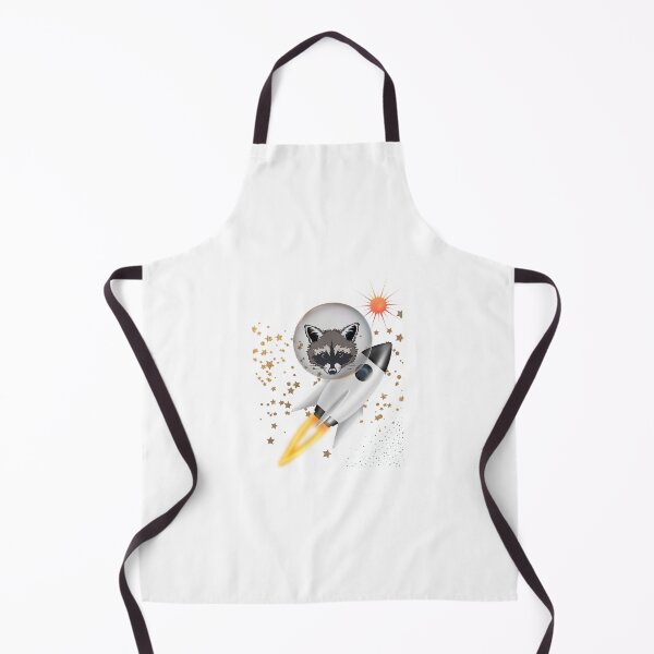 Item preview, raccoon in space designed and sold by maismauve.