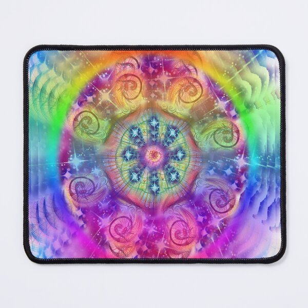 Item preview, PEACE- Vibrational Crystal Energy Mandala -Soul Dimensions designed and sold by Julie Stuart.