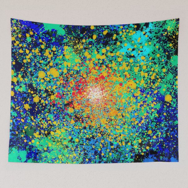 Item preview, Abstract Expression_Mixed media painting designed and sold by SamirArt.