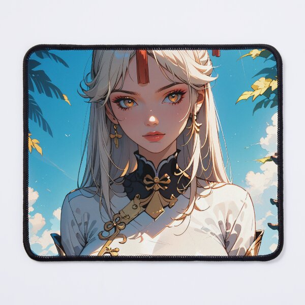 Item preview, Beautiful Japan Girl with White Hair designed and sold by WaifuBrowser.