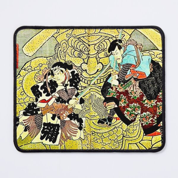 Item preview, Two Samurai’s Ukiyo designed and sold by Daruma786.