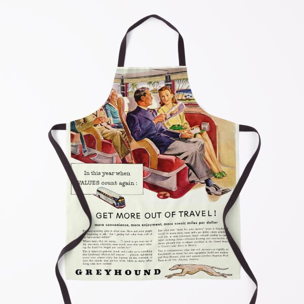 Item preview, Vintage Greyhound Bus Ad designed and sold by NavyDhaliwal.