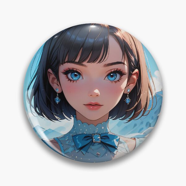 Item preview, Beautiful Anime Girl in Winter designed and sold by WaifuBrowser.