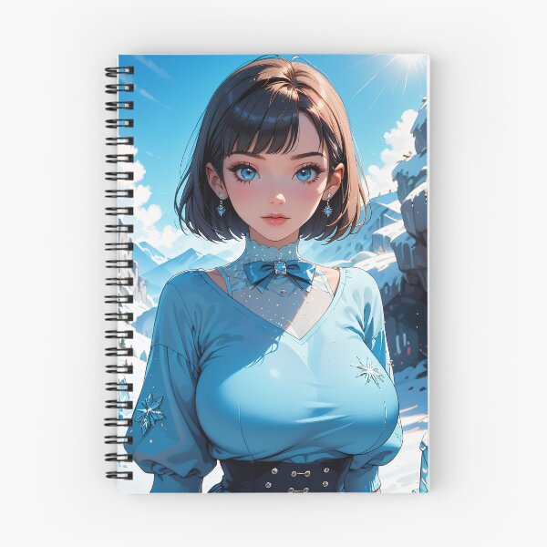 Item preview, Beautiful Anime Girl in Winter designed and sold by WaifuBrowser.