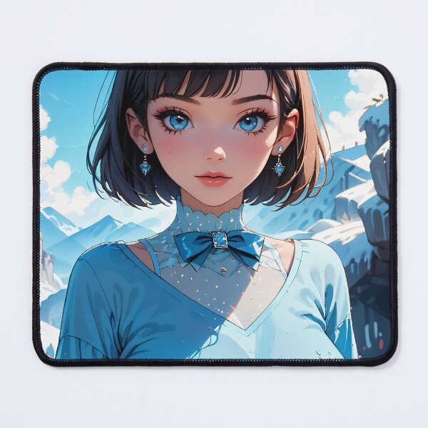 Item preview, Beautiful Anime Girl in Winter designed and sold by WaifuBrowser.