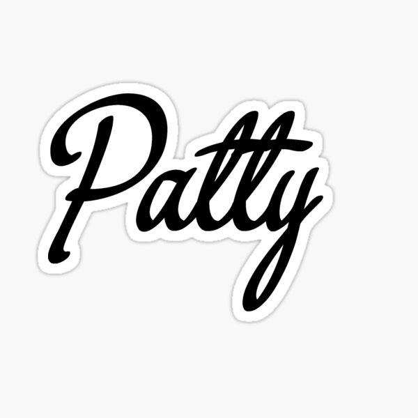 "Patty" Sticker for Sale by Shalomjoy Redbubble