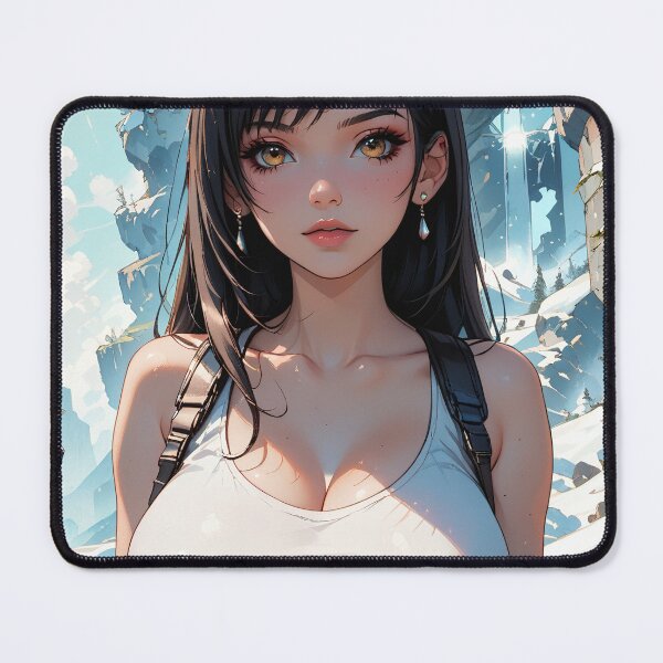 Item preview, Beautiful girl in crop top designed and sold by WaifuBrowser.