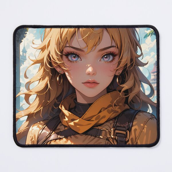 Item preview, Beautiful Blonde Anime Girl designed and sold by WaifuBrowser.