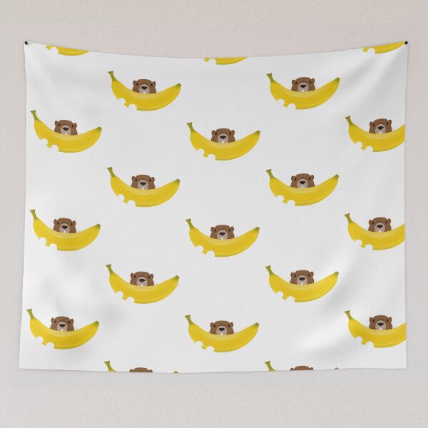 Item preview, Banana Bite Beaver - Funny Animal T-Shirt designed and sold by GorinART.