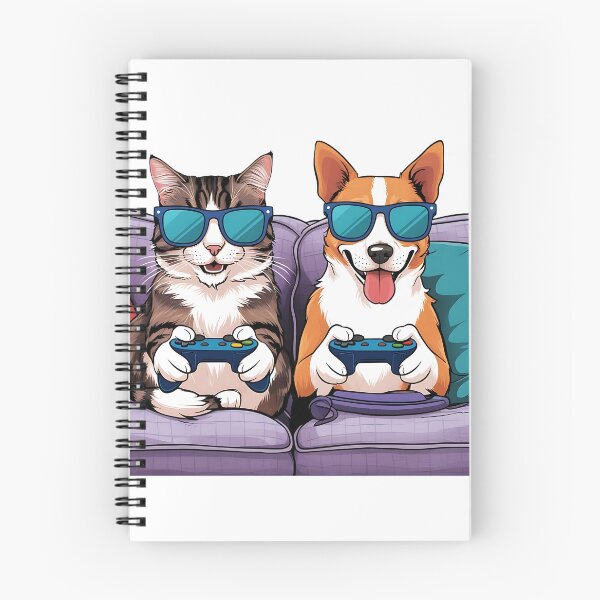 Item preview, Cat and Dog in Sunglasses T-Shirt designed and sold by fashionsicon.