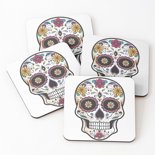 Item preview, Day of the Dead Skull 127 designed and sold by AstroRisq.