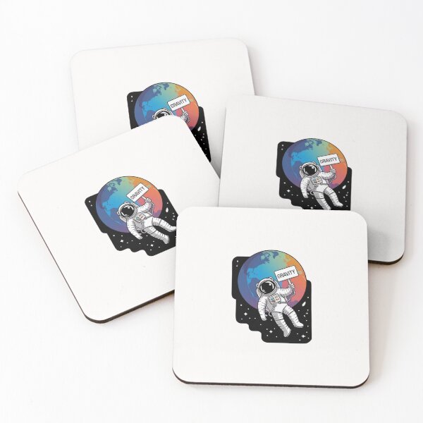 Item preview, Gravity - Minimalist Astronaut Design designed and sold by Colorful-Garden.