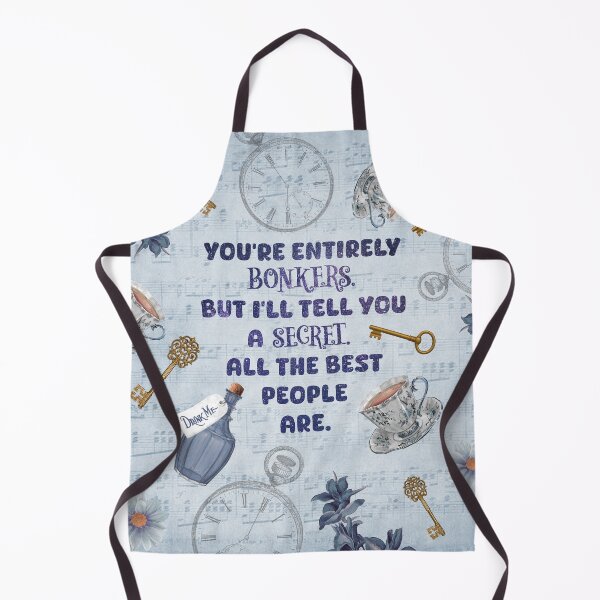 Item preview, Alice in Wonderland BONKERS Quote designed and sold by maryedenoa.