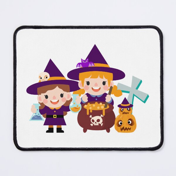 Item preview, Cute Witch and poison pot and bottle, Happy halloween designed and sold by NoeySmiley55.