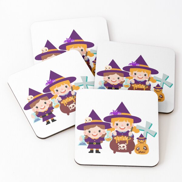 Item preview, Cute Witch and poison pot and bottle, Happy halloween designed and sold by NoeySmiley55.