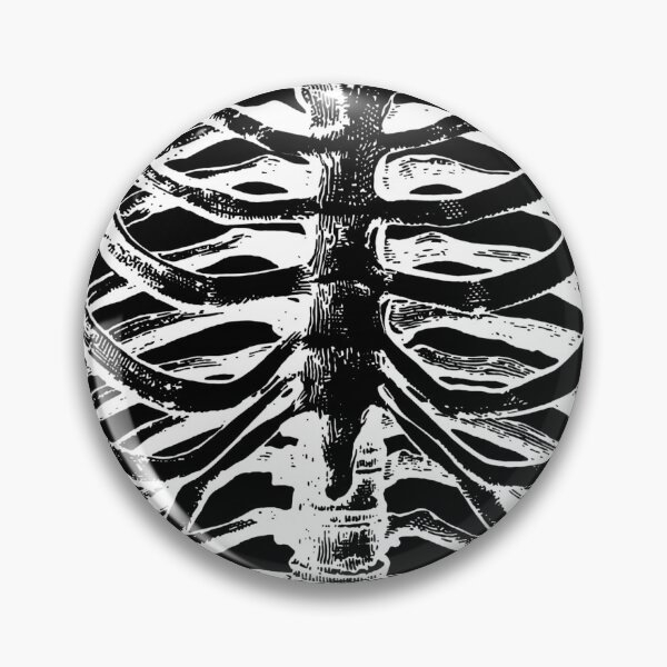 Item preview, Skeleton, Anatomical Skeleton Rib Cage Halloween designed and sold by leafsquare.