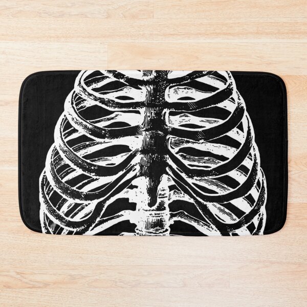 Item preview, Skeleton, Anatomical Skeleton Rib Cage Halloween designed and sold by leafsquare.