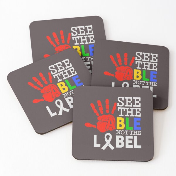 Item preview, See the Able Not the Label Shirt,Positive Message T-Shirt,Unique Empowerment Design,Gift for Autism Advocates designed and sold by MKCREAS.