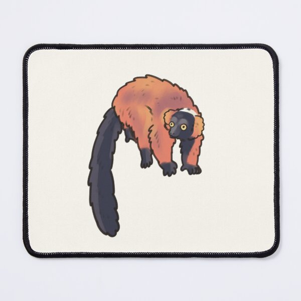 Item preview, cute Red Ruffed Lemur  designed and sold by Artofmayara.
