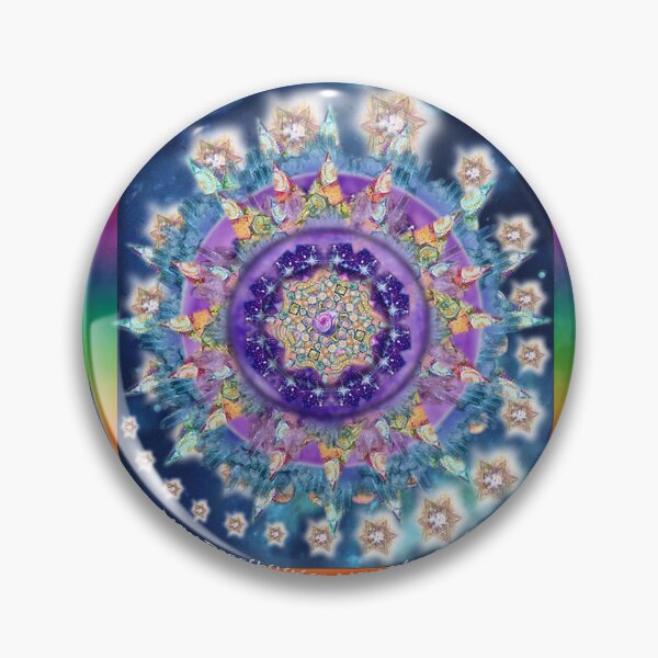 Item preview, ACCEPTANCE- Vibrational Crystal Energy Mandala -Soul Dimensions designed and sold by Julie Stuart.
