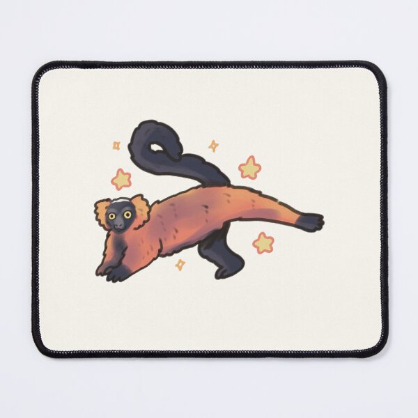 Item preview, Red Ruffed lemur designed and sold by Artofmayara.