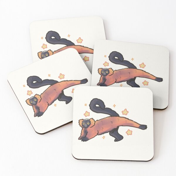 Item preview, Red Ruffed lemur  designed and sold by Artofmayara.