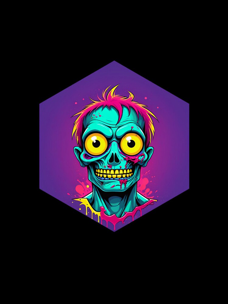 Thumbnail 4 of 4, iPhone Case, Colorful Zombies designed and sold by AbsoluteA.