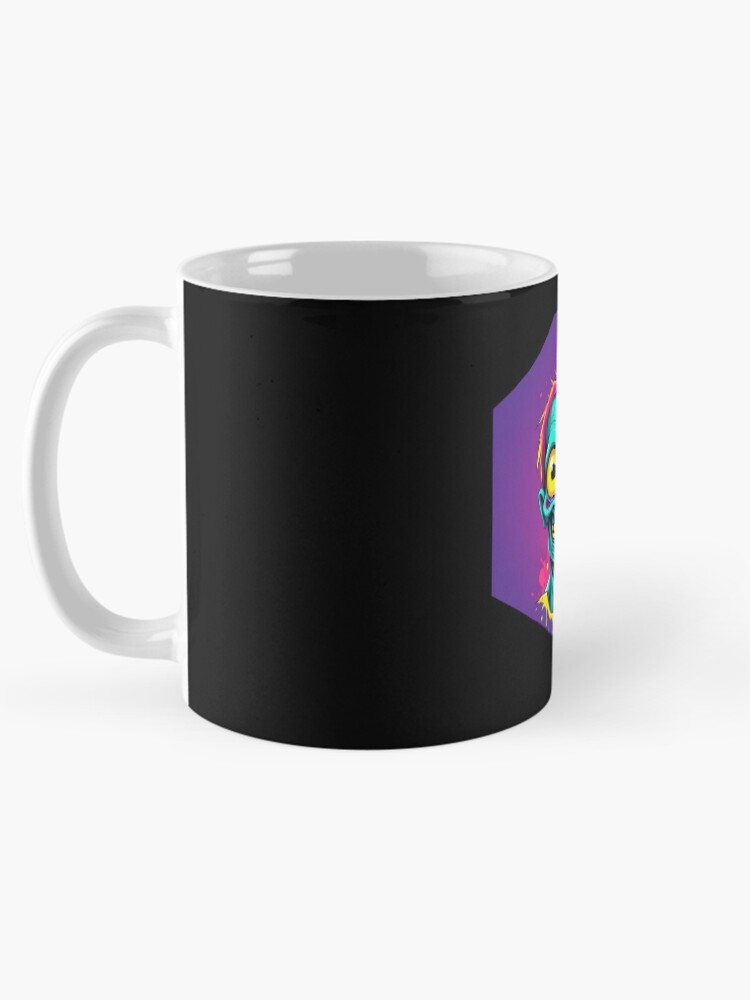 Thumbnail 5 of 6, Coffee Mug, Colorful Zombies designed and sold by AbsoluteA.