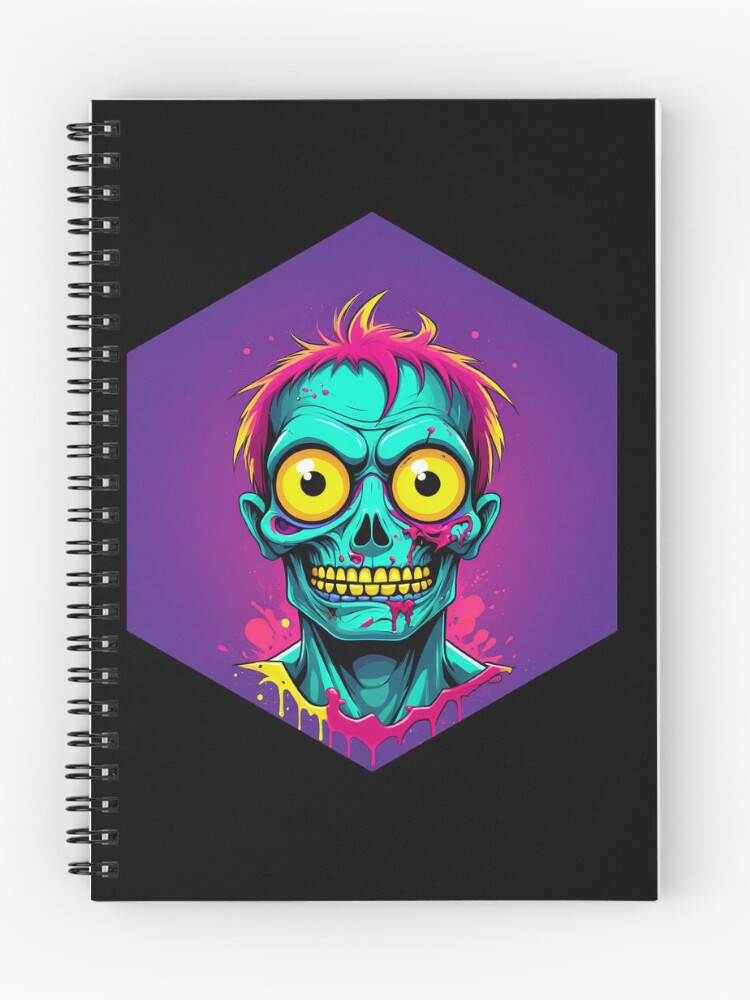 Thumbnail 1 of 3, Journal, Colorful Zombies designed and sold by AbsoluteA.