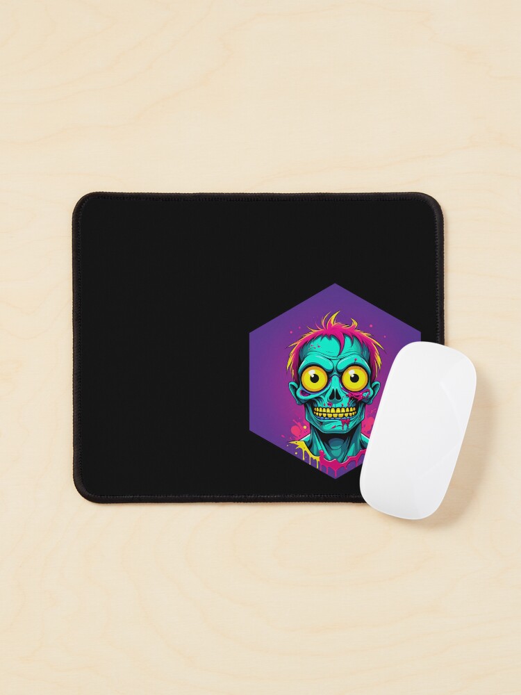 Thumbnail 1 of 5, Mouse Pad, Colorful Zombies designed and sold by AbsoluteA.