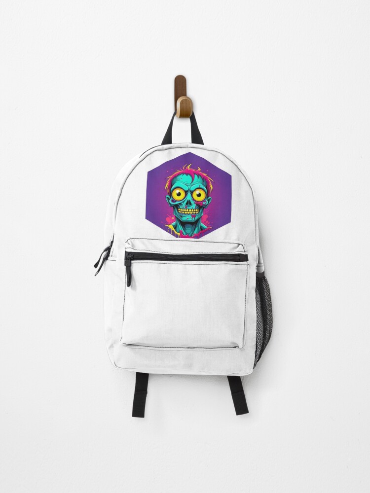 Thumbnail 1 of 3, Backpack, Colorful Zombies designed and sold by AbsoluteA.