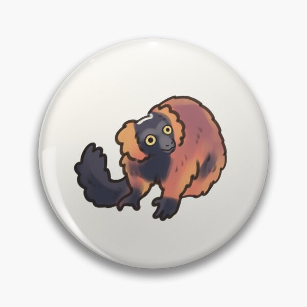 Item preview, Red Ruffed lemur drawing  designed and sold by Artofmayara.