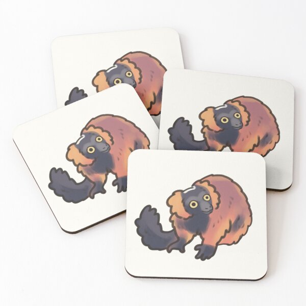 Item preview, Red Ruffed lemur drawing  designed and sold by Artofmayara.