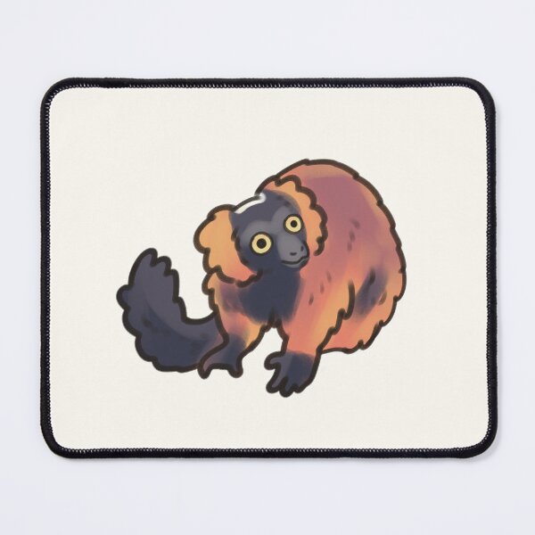 Item preview, Red Ruffed lemur drawing  designed and sold by Artofmayara.
