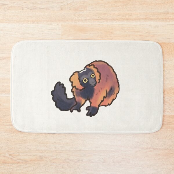 Item preview, Red Ruffed lemur drawing  designed and sold by Artofmayara.